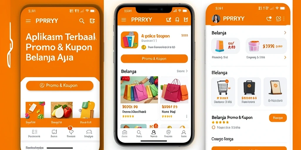 Tampilan antarmuka aplikasi PPRRYY yang modern dan user-friendly.
